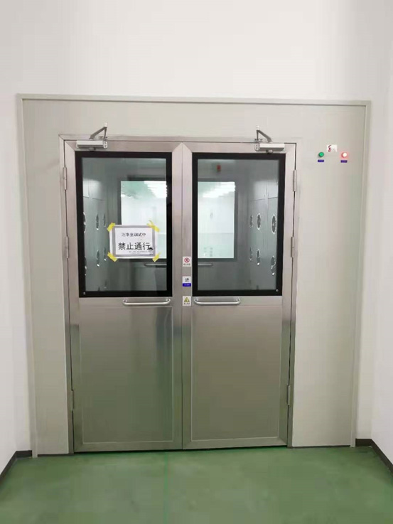 手拉雙開門風(fēng)淋室